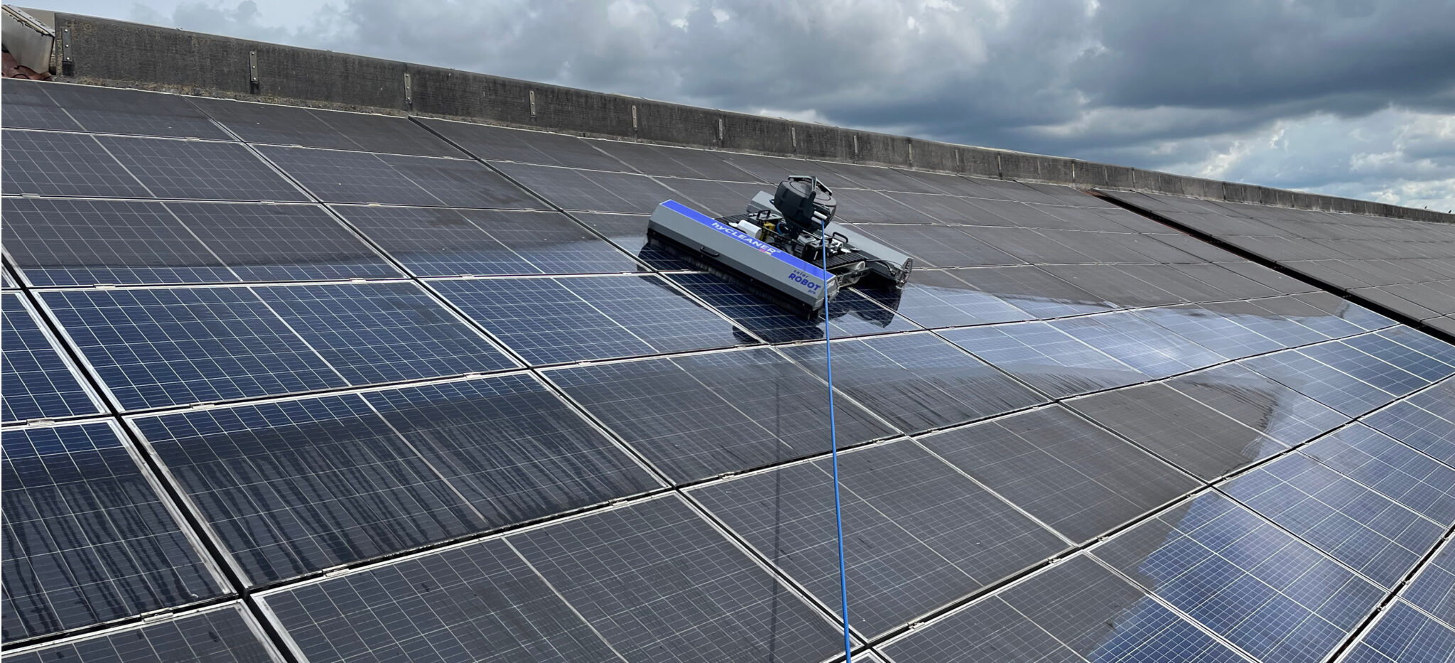 How often should solar panels be cleaned? hyCLEANER