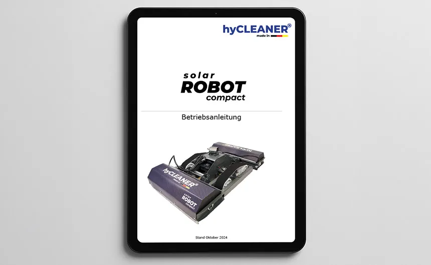 Mode d'emploi : solarROBOT compact