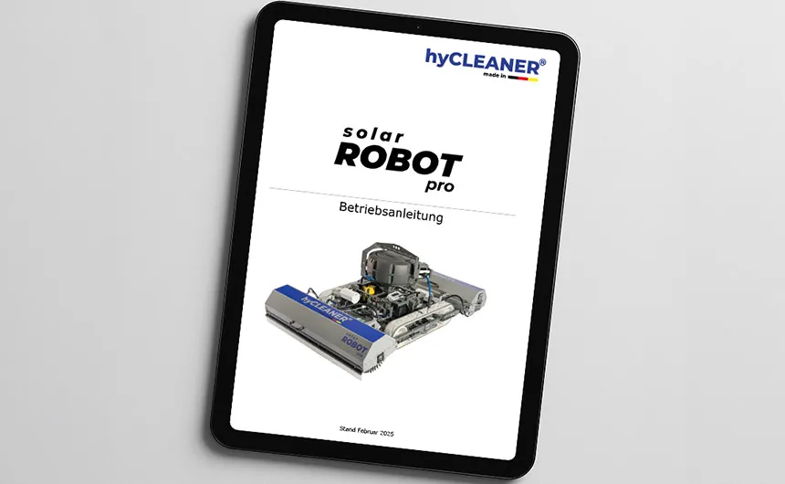 Mode d'emploi : solarROBOT pro