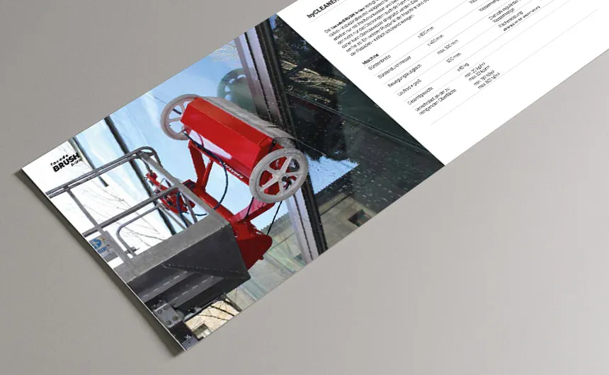 Fiche technique : facadeBrush h-line