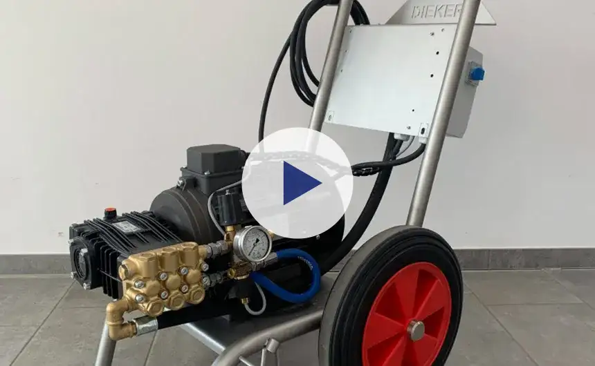 Der hyCleaner Hochdruckreiniger