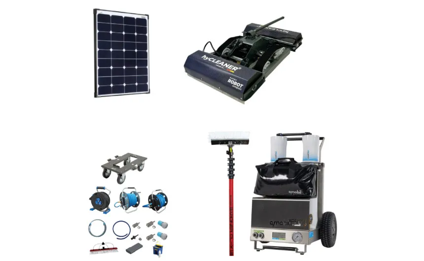 Osmobil Pro X mit verschiedenem Zubehör